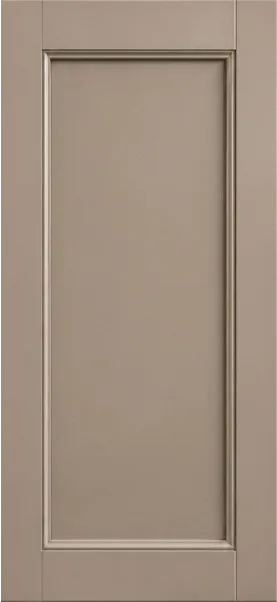 A shaker door with a decorative beaded inner edge